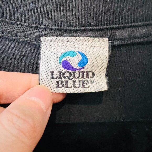Pink Floyd T Shirt Liquid Blue 4XL Band Tee Black Y2K Vintage 2002 - Picture 15 of 16